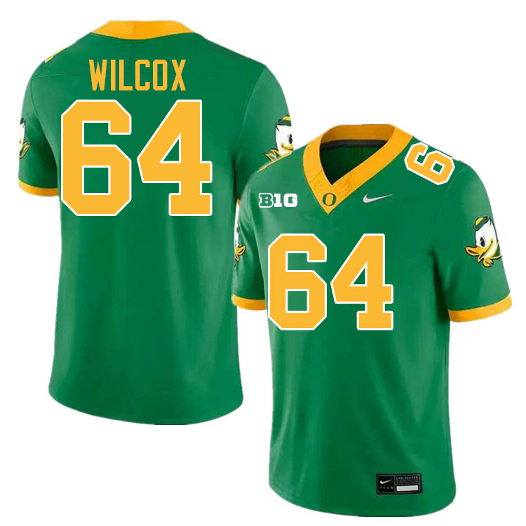 Dave Wilcox Oregon Jersey,Oregon Ducks Football Uniforms Youth-Green 2024